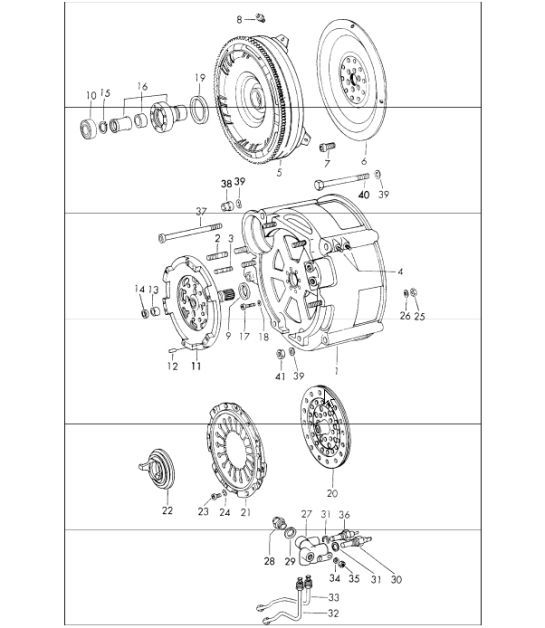Diagram 306-00 Porsche Macan (95B) MK1 (2014-2018) Transmission