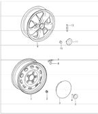 Wheels, Brakes 911 & 912 (1965-1989)