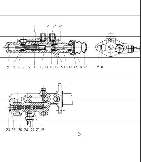 Diagram 604-10 Porsche 911 & 912 (1965-1989) Wheels, Brakes