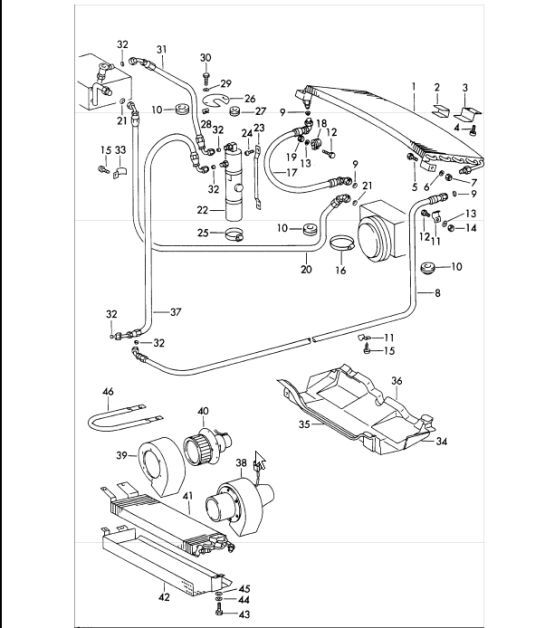 Diagram 813-65 Porsche Boxster S 986 3.2L 2003-04 Body