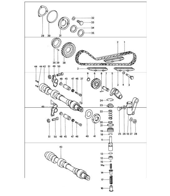 Diagram 103-10 Porsche Macan (95B) MK1 (2014-2018) Engine