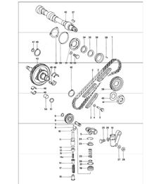 Valve control right 911 1974-77