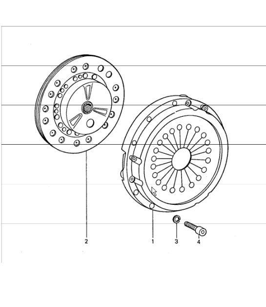 Diagram 301-00 Porsche 356 (1950-1965) Transmission