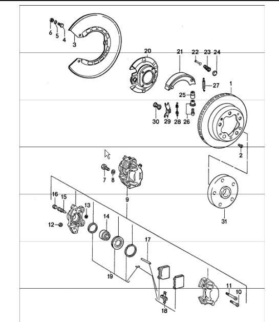 Diagram 603-00 Porsche 9J1.1 Taycan 2020-24 