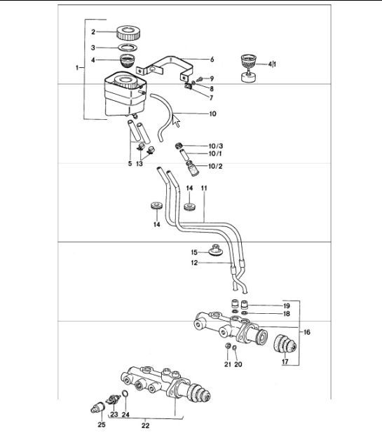 Diagram 604-00 Porsche Macan (95B) MK1 (2014-2018) Wheels, Brakes