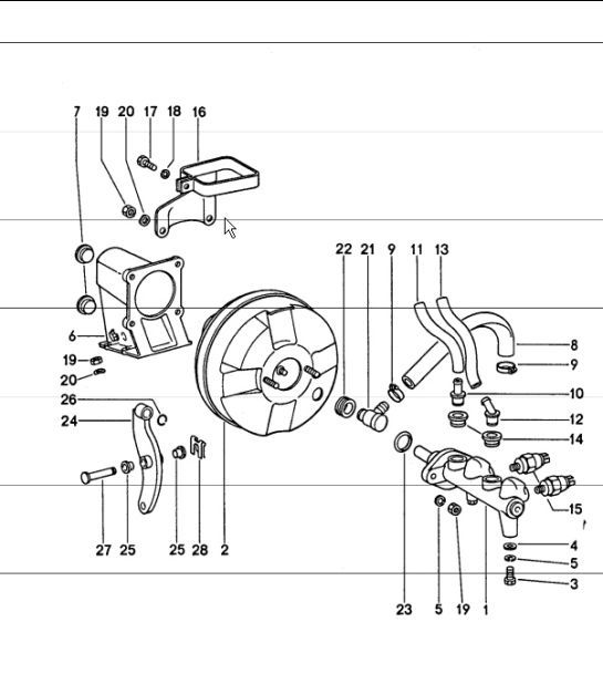 Diagram 604-10 Porsche Boxster S 718 2.5L Manual (350 Bhp) 05/2017>> Wheels, Brakes