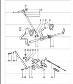 Hand Lever System, Pedal Cluster  911 & 912 (1965-1989)