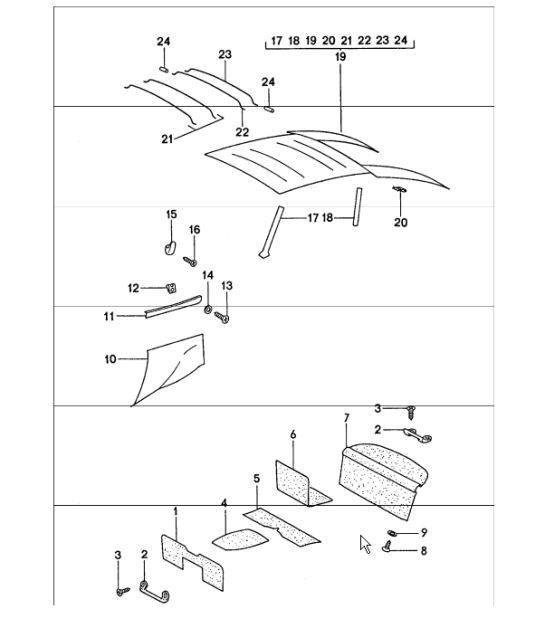 Diagram 807-05 Porsche Boxster 718 (982) 2017>> Body