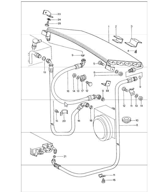 Diagram 813-60 Porsche Panamera 柴油 V6 3.0L 