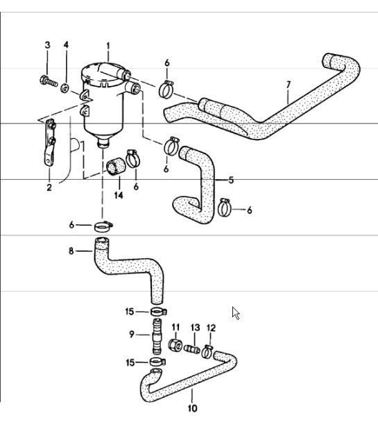 Diagram 104-01 Porsche Macan (95B) MK1 (2014-2018) Engine