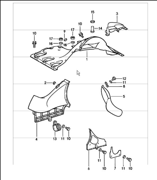 air duct 911 1978-83