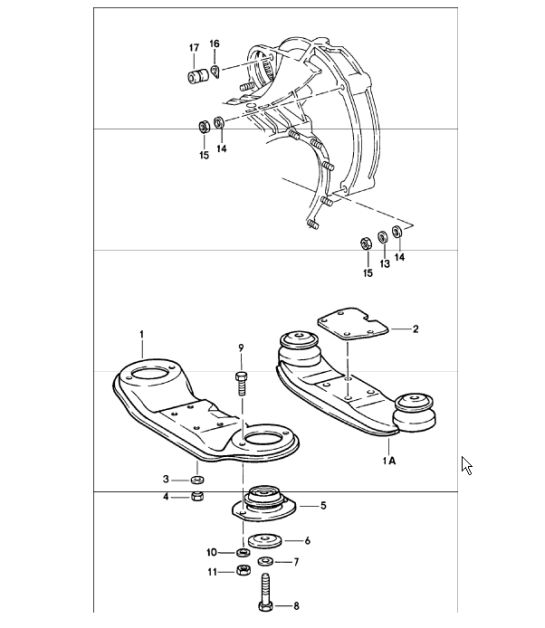 transmission suspension 911 1978-83