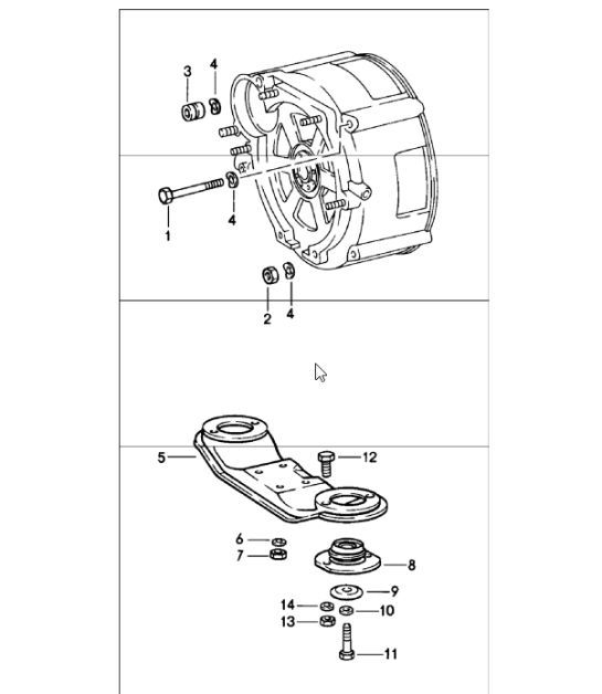Diagram 312-00 Porsche 991 (911) MK1 2012-2016 Transmission