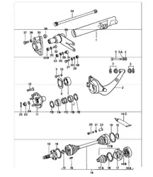 rear axle 911 1978-83