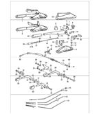 Hand Lever System, Pedal Cluster  911 & 912 (1965-1989)