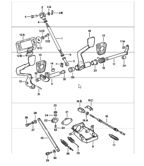 Hand Lever System, Pedal Cluster  911 & 912 (1965-1989)