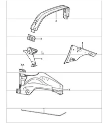interior panelling 911 1978-83 +TARGA/CABRIO
