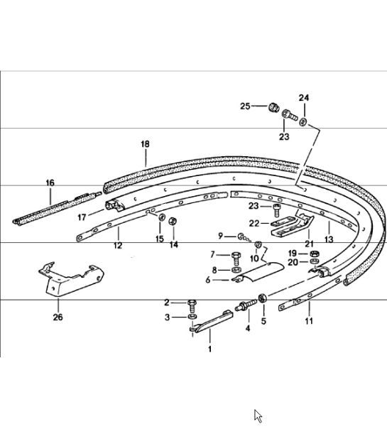 Diagram 811-13 Porsche Macan (95B) MK1 (2014-2018) Body