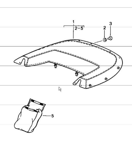 Diagram 811-16 Porsche Cayman 987C / 981C (2005-2016) Body