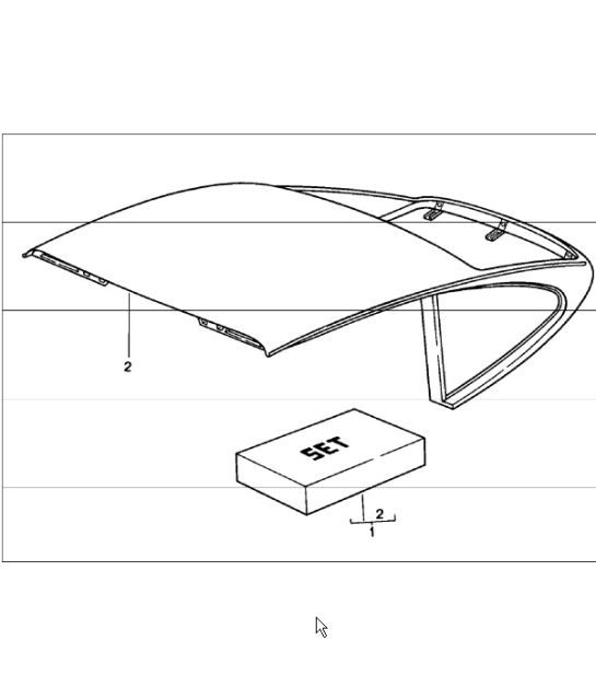 Diagram 811-50 Porsche 944 (1982-1991) 