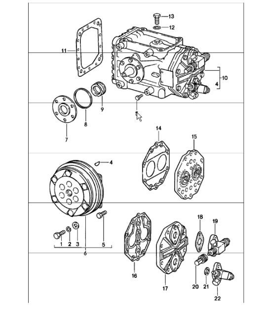 Diagram 813-15 Porsche Cayman 718C (982C) 2017>> Body