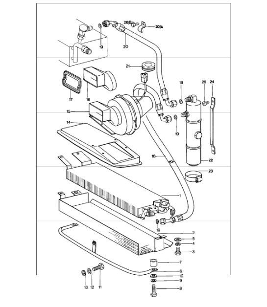 Diagram 813-45 Porsche Macan (95B) MK1 (2014-2018) Body