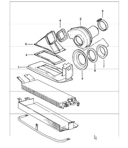 Diagram 813-50 Porsche 997 (911) MK2 2009-2012 Body