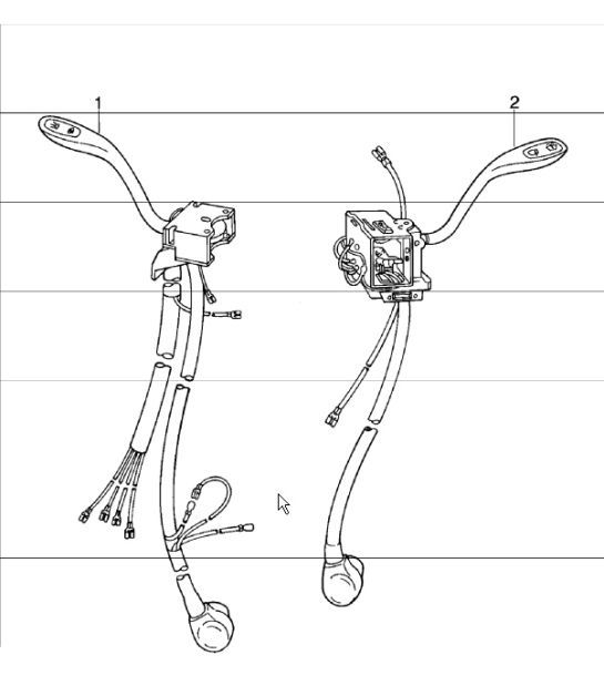 Diagram 903-10 Porsche Macan (95B) MK1 (2014-2018) Electrical equipment