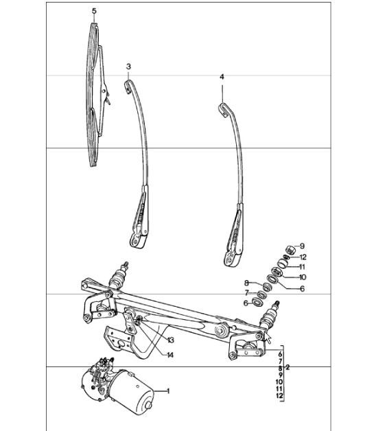 Diagram 904-00 Porsche Boxster 718 (982) 2017>> Electrical equipment