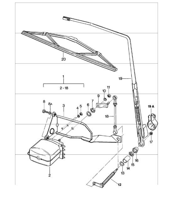 Diagram 904-05 Porsche Macan (95B) MK1 (2014-2018) Electrical equipment