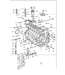 Crankcase right 911 1984-86
