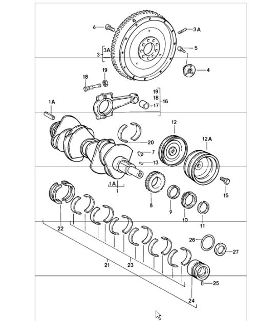 Crankshaft 911 1984-86