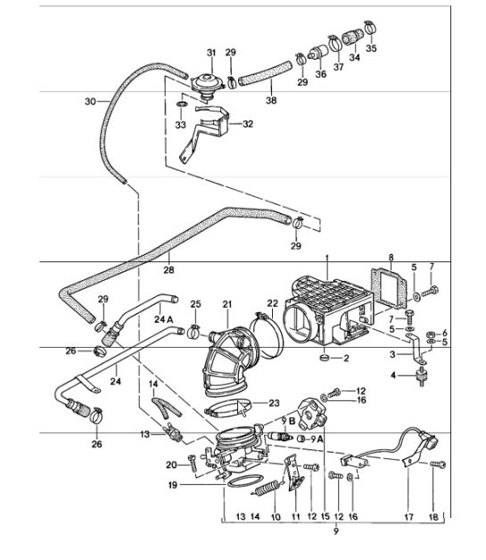 L-JETRONIC I  911 CARRERA 930.20/21/26 1984-86