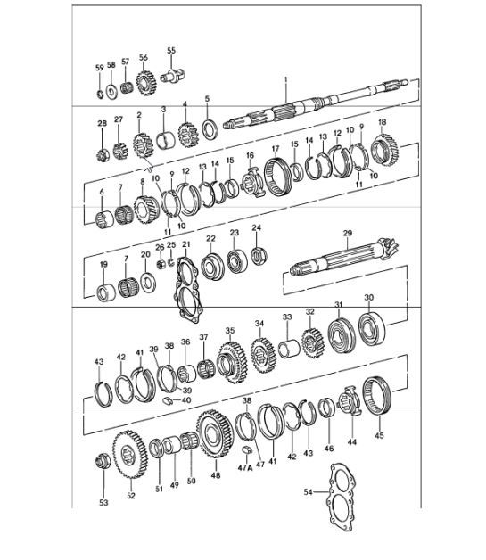 Diagram 303-05 Porsche  