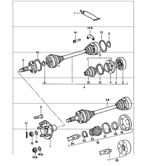 Rear Axle 911 & 912 (1965-1989)