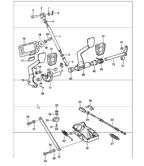Hand Lever System, Pedal Cluster  911 & 912 (1965-1989)