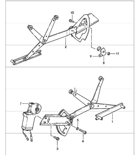 power windows 911 1984-86