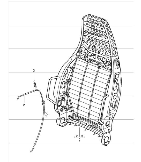 Diagram 808-34 Porsche Macan (95B) MK1 (2014-2018) Body