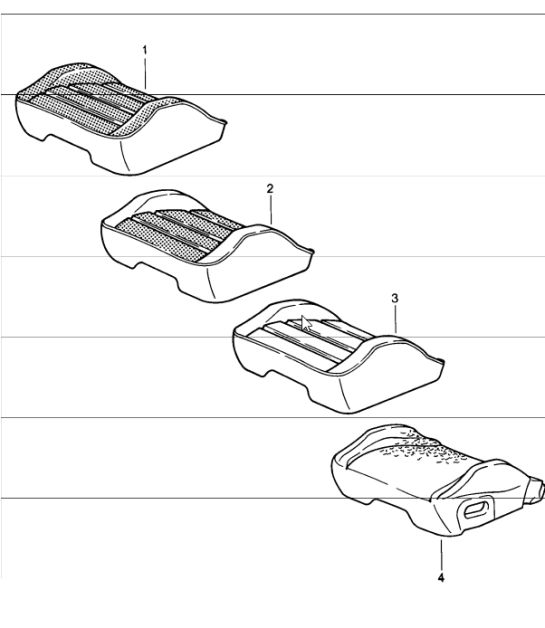 sports seat cover 911 1985 ONWARDS