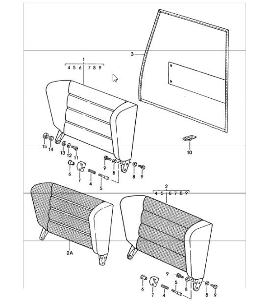 Diagram 808-55 Porsche Boxster 718 (982) 2017>> Body