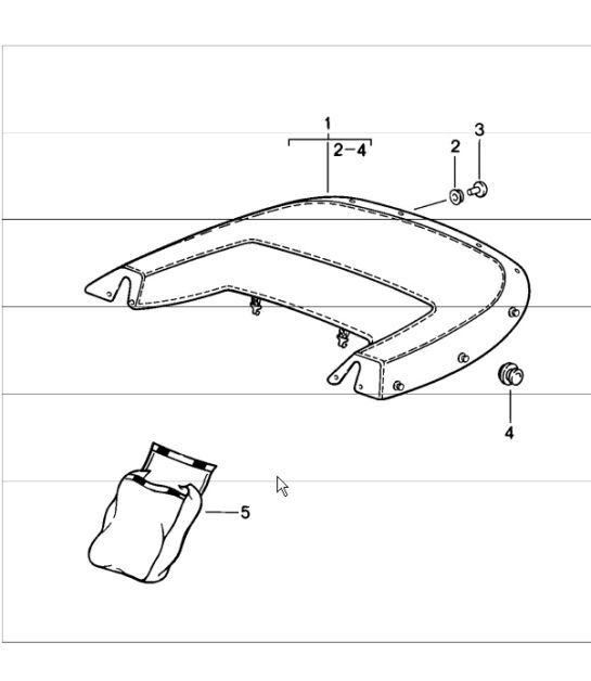 Diagram 811-16 Porsche Cayman 718C (982C) 2017>> Body