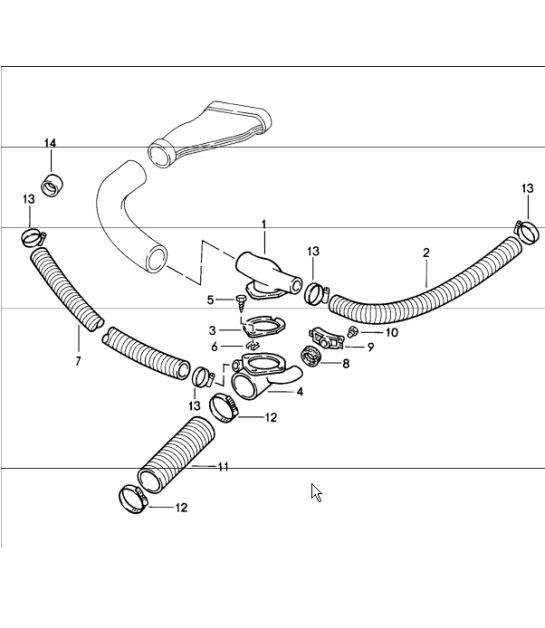 Diagram 813-10 Porsche Macan (95B) MK1 (2014-2018) Body