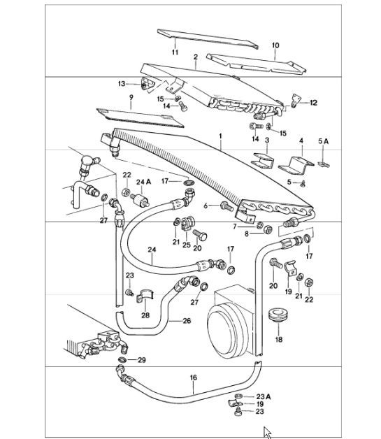 Diagram 813-55 Porsche Panamera 4S V8 4.8L 