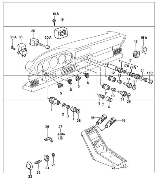 Diagram 903-06 Porsche Macan (95B) MK1 (2014-2018) Electrical equipment