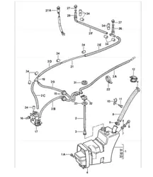 URO Parts 92862807401 Windshield Washer Pump