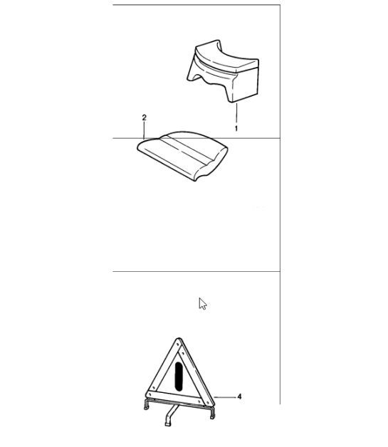 Diagram 002-01 Porsche Cayman 718C (982C) 2017>> Accessories & others 
