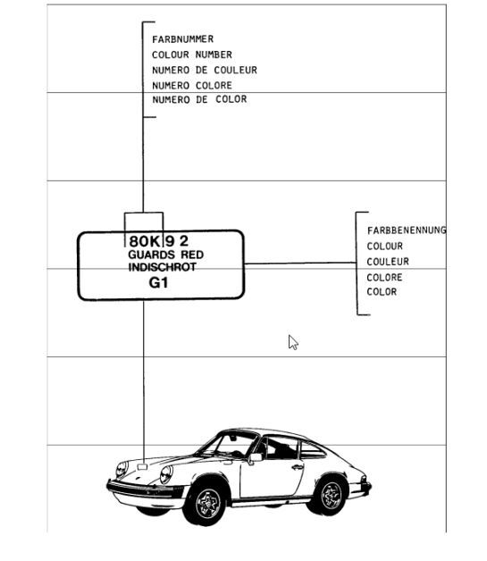Diagram 004-00 Porsche 992 (911) MK1 2019-2024 Accessories & others 