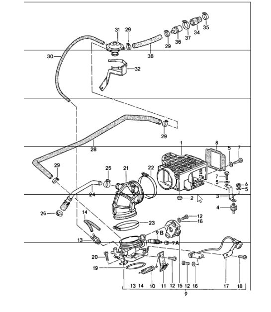 L-JETRONIC I  911 CARRERA 930.20/25/26 1987-89