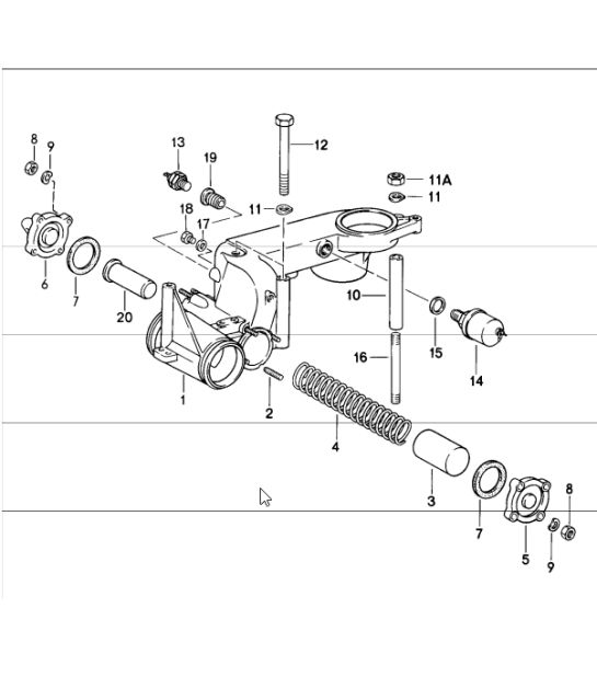K-JETRONIC II 911 TURBO 930.66/68 1987-89