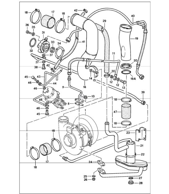 turbocharging 911 TURBO 930.66/68 1987-89